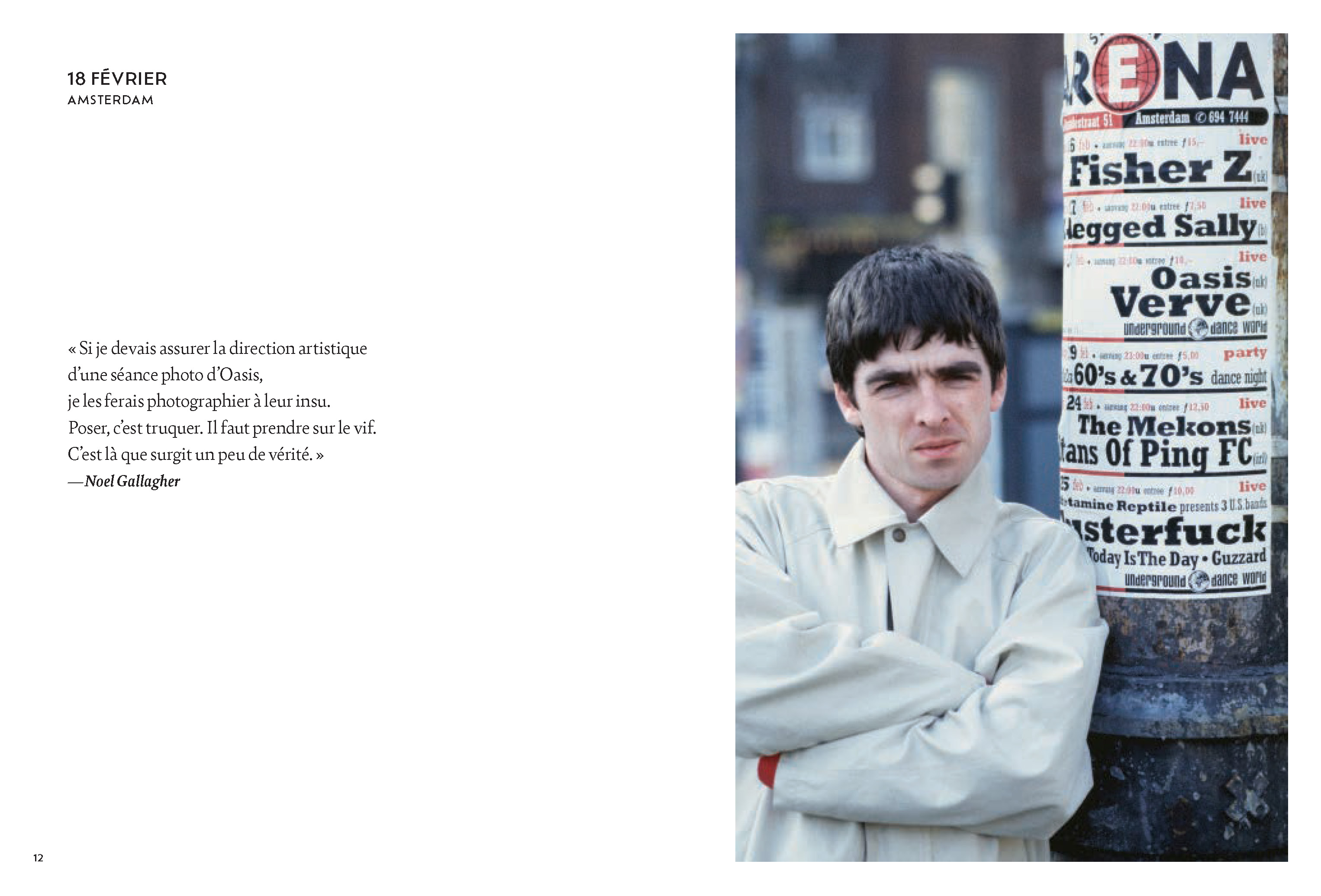 3e page intérieure de Oasis The Masterplan