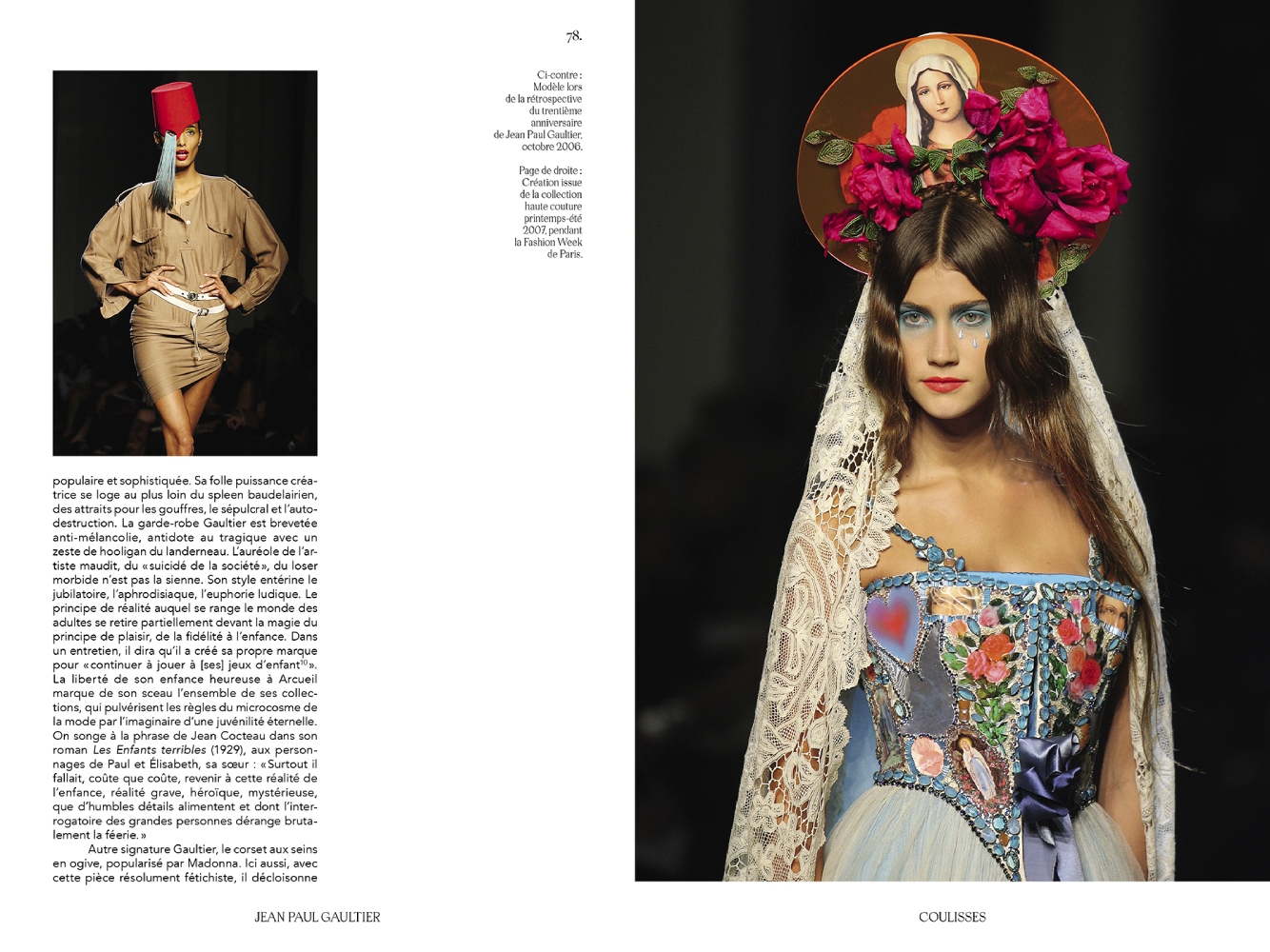 3e page intérieure de Jean-Paul Gaultier