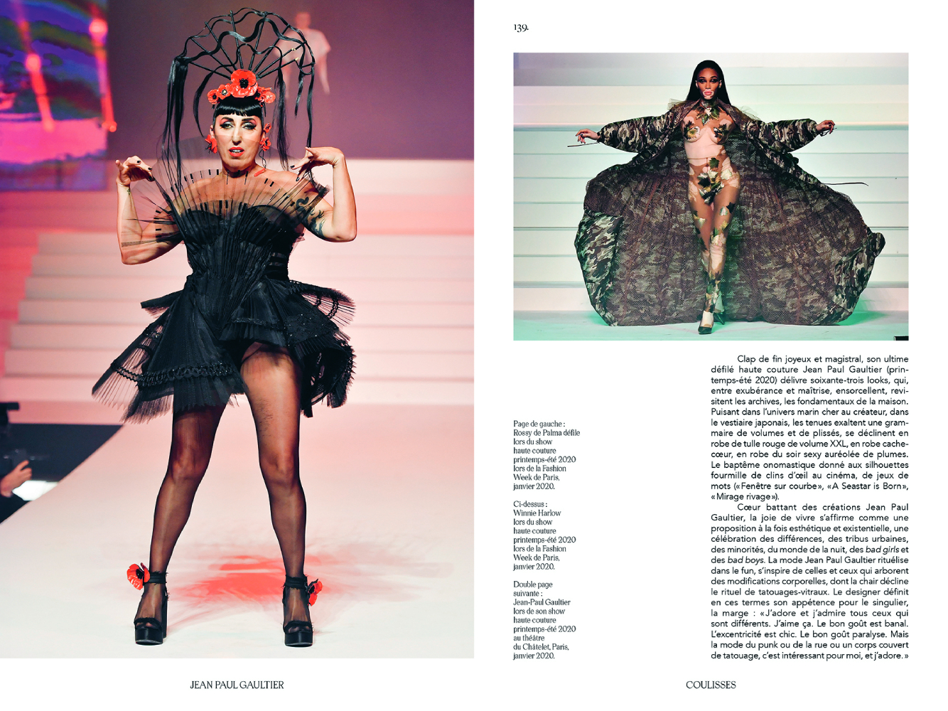 7e page intérieure de Jean-Paul Gaultier