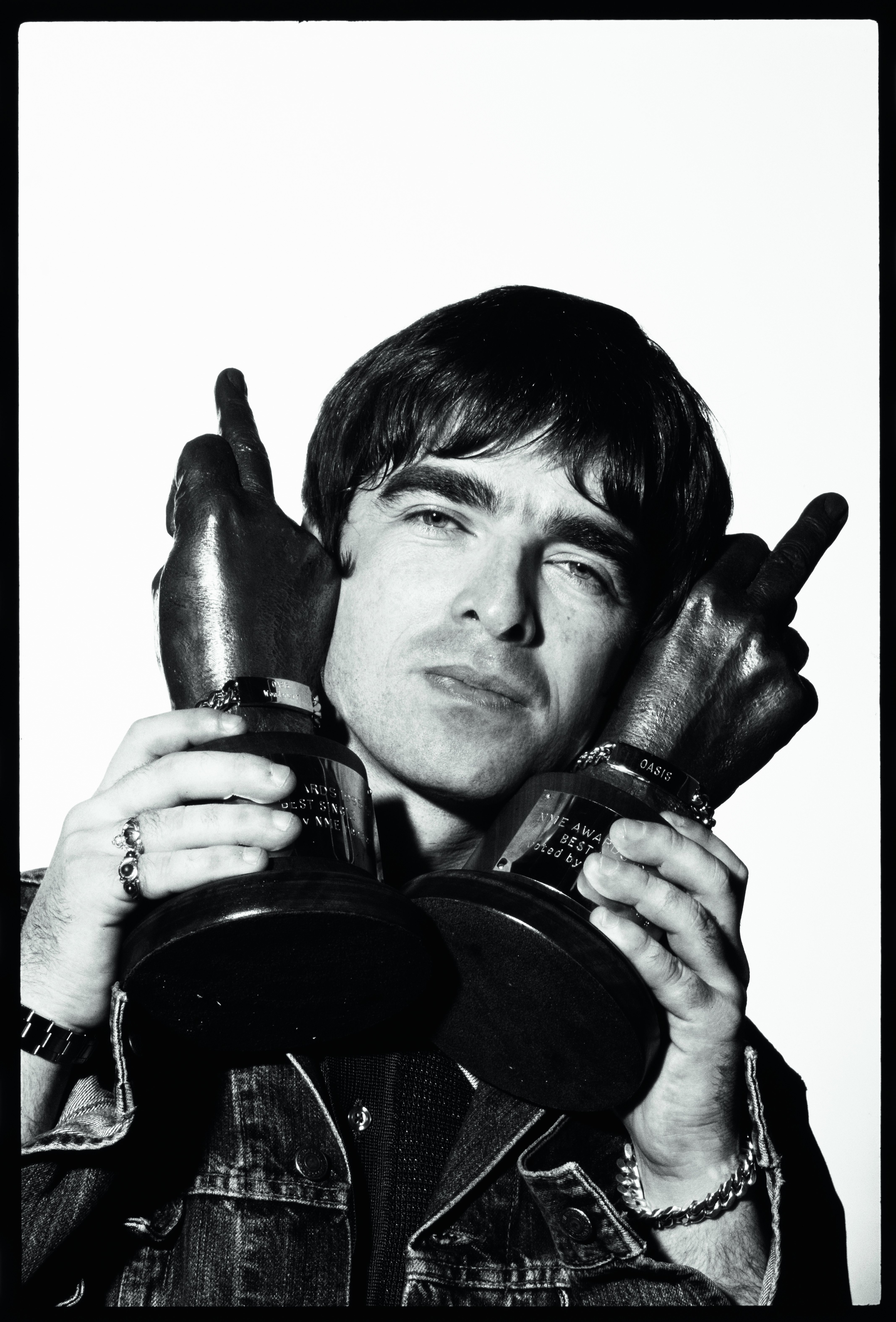 Photographie de Kevin Cummins tirée du livre Oasis The Masterplan