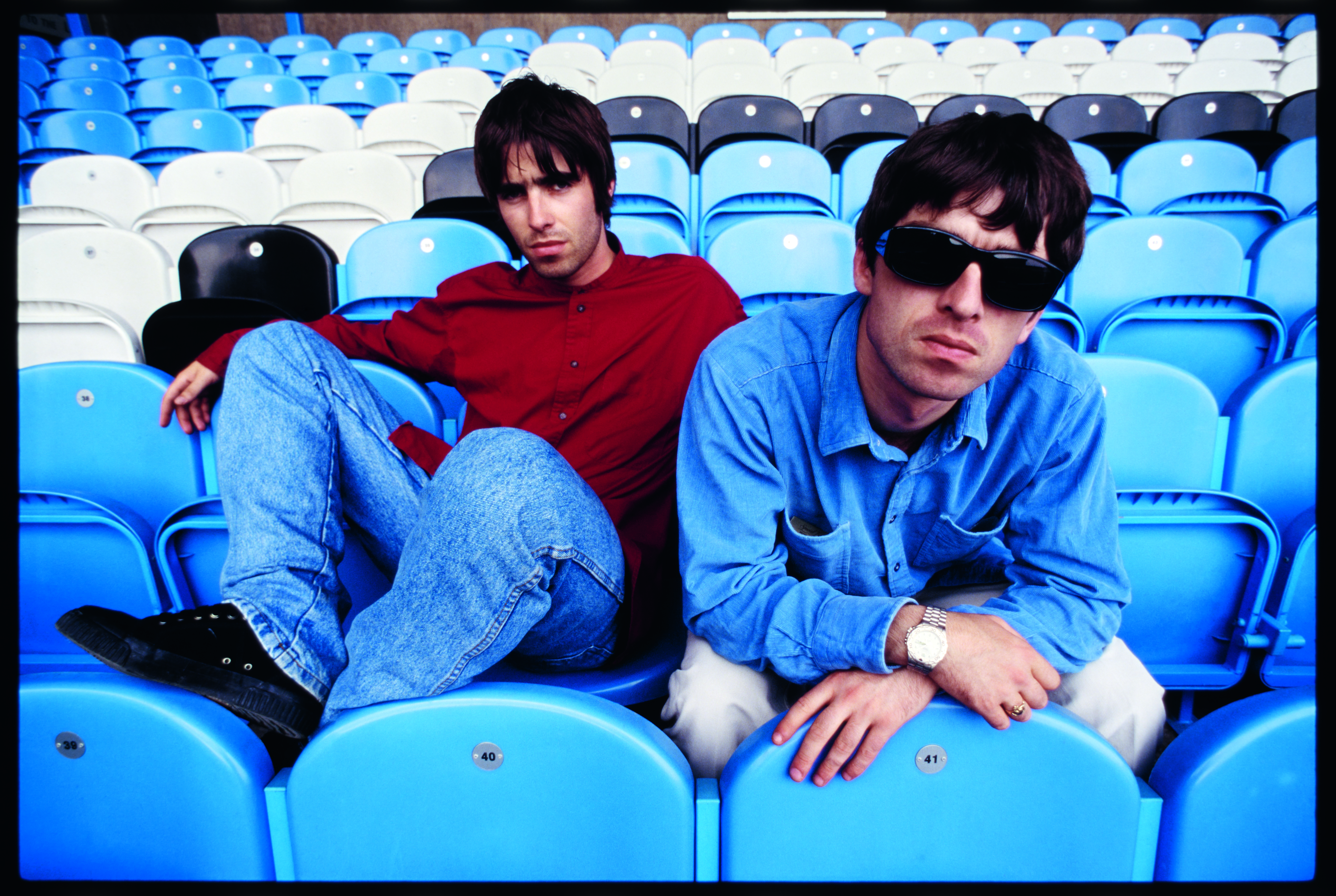 Photographie de Kevin Cummins tirée du livre Oasis The Masterplan