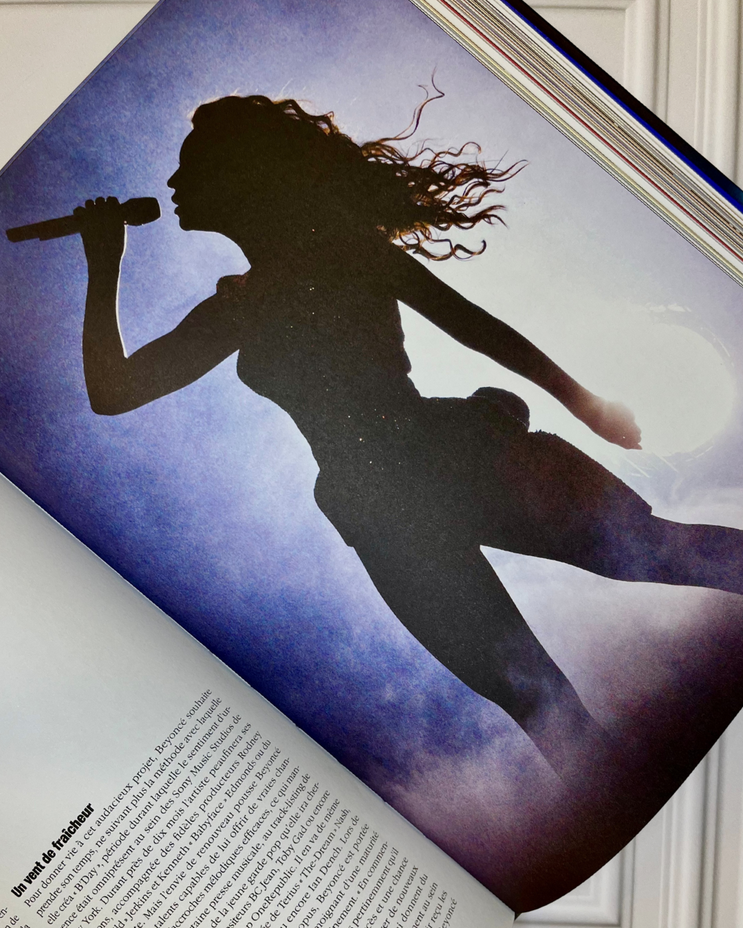 Photographie d'une page intérieure du livre