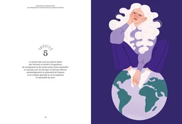 Déclaration des droits des femmes illustrée - Anne Bouillon - E/P/A