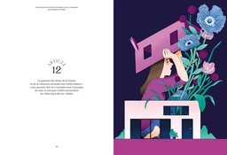 Déclaration des droits des femmes illustrée - Anne Bouillon - E/P/A