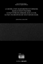 Jean Paul Gaultier - Véronique Bergen - E/P/A