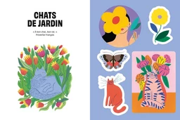 Chats collants : le livre des stickers -  - E/P/A
